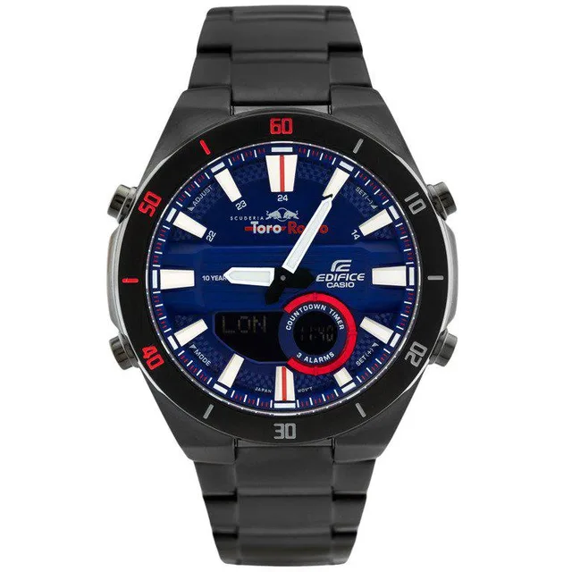 ساعت مچی کاسیو سری EDIFICE SCUDERIA TORO ROSSO کد ERA-110TR-2ADR
