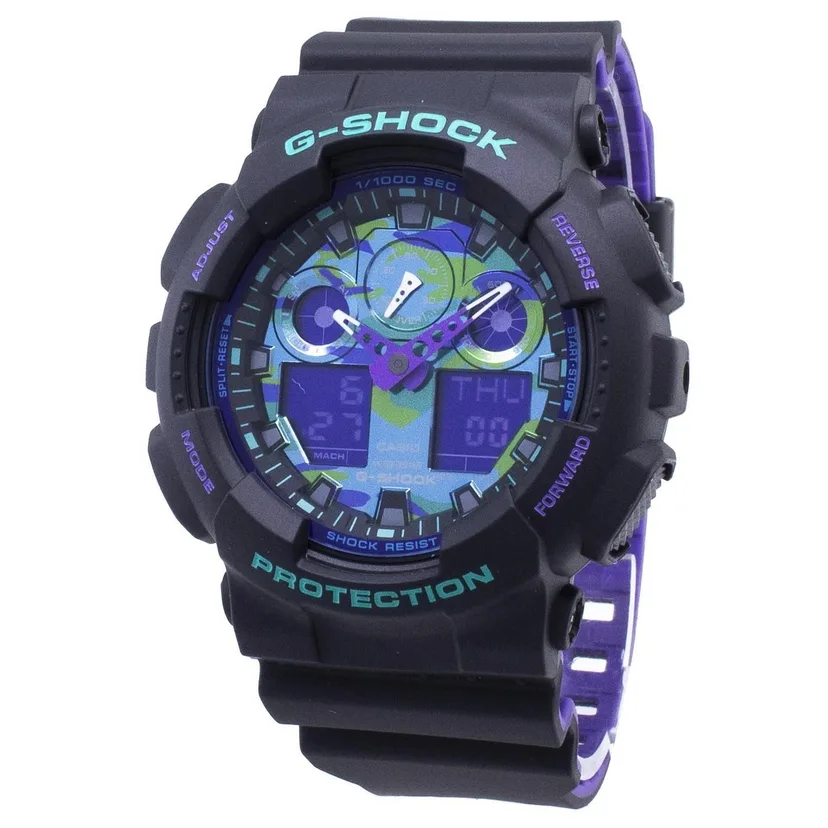 casio watch ga-100bl-1adr