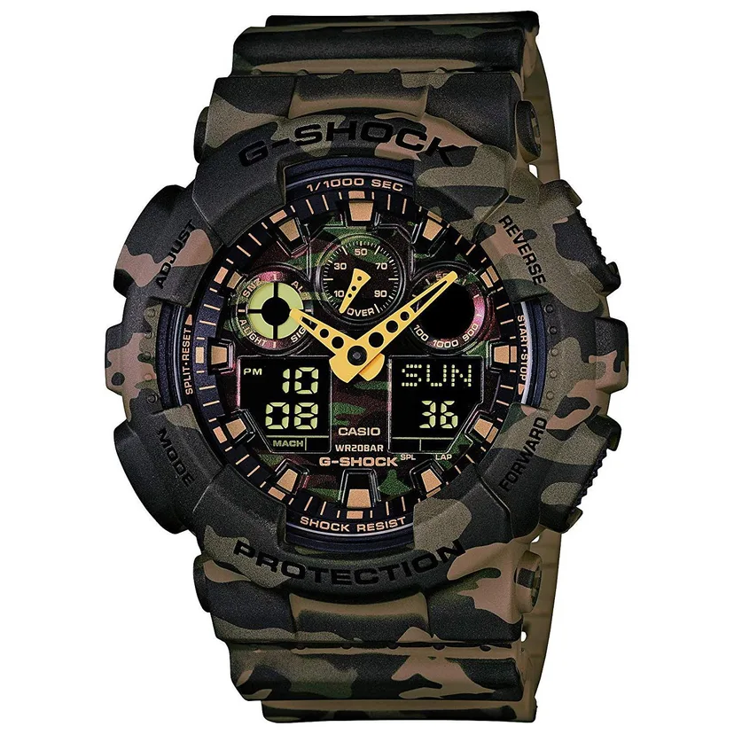 casio watch ga-100cm-5adr