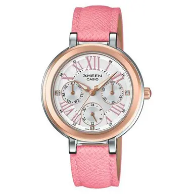 casio watch she-3034bgl-7a
