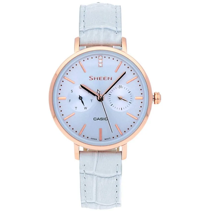 casio watch she-3054pgl-2a