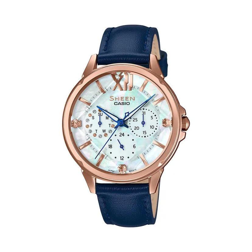 casio watch she-3056pgl-7budf