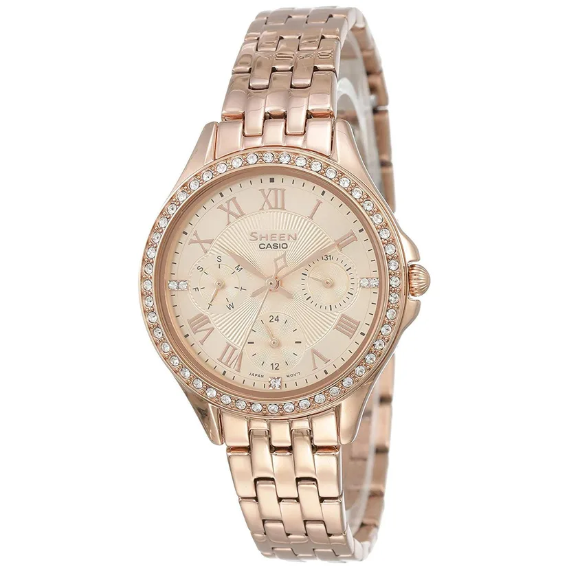 casio watch she-3062pg-9a