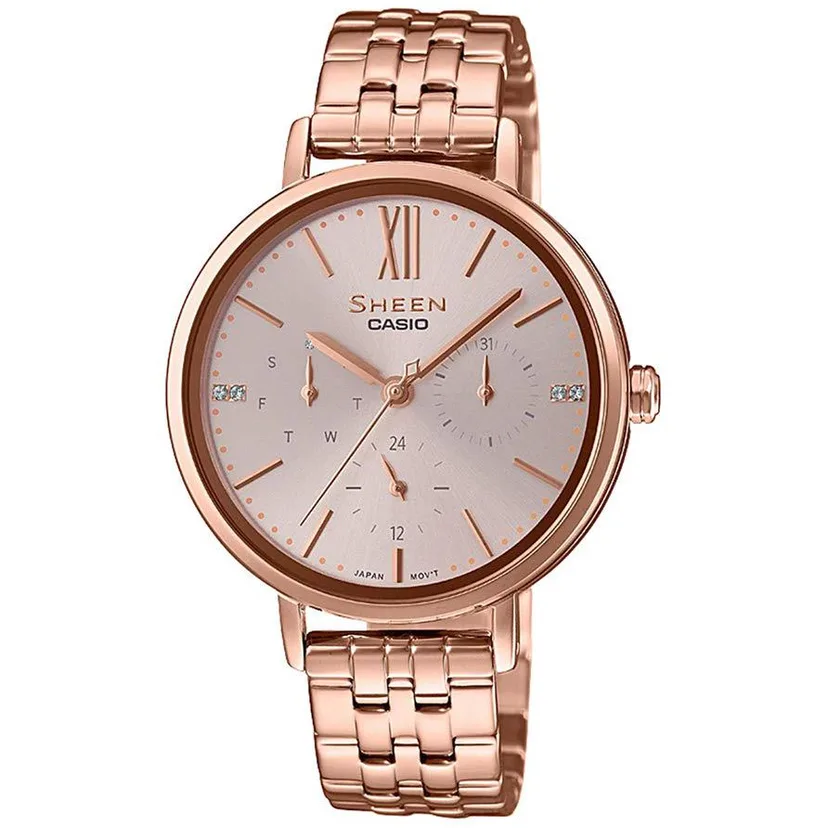 casio watch she-3064pg-4a