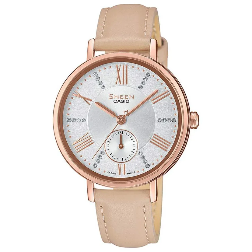 casio watch she-3066pgl-7budf