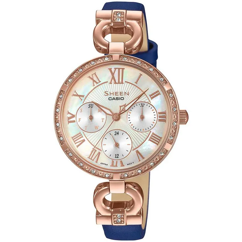 casio watch she-3067pgl-7audf