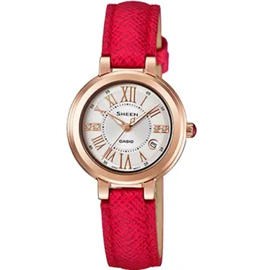 casio watch she-4029pgl-7a