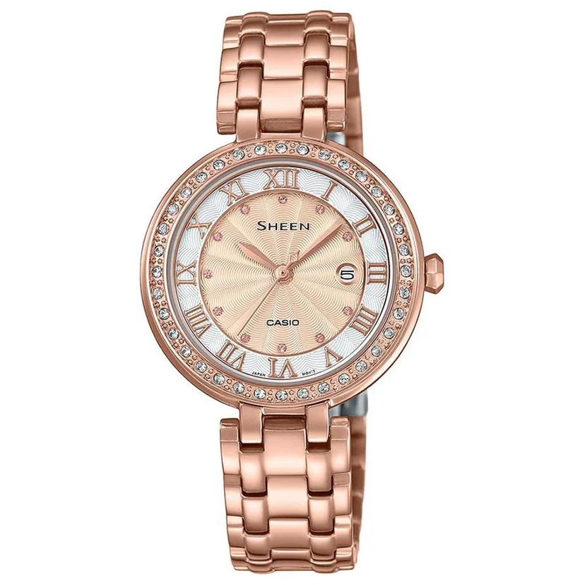 casio watch she-4034pg-4audr