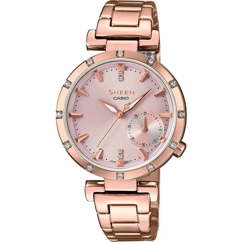 casio watch she-4051pg-4a