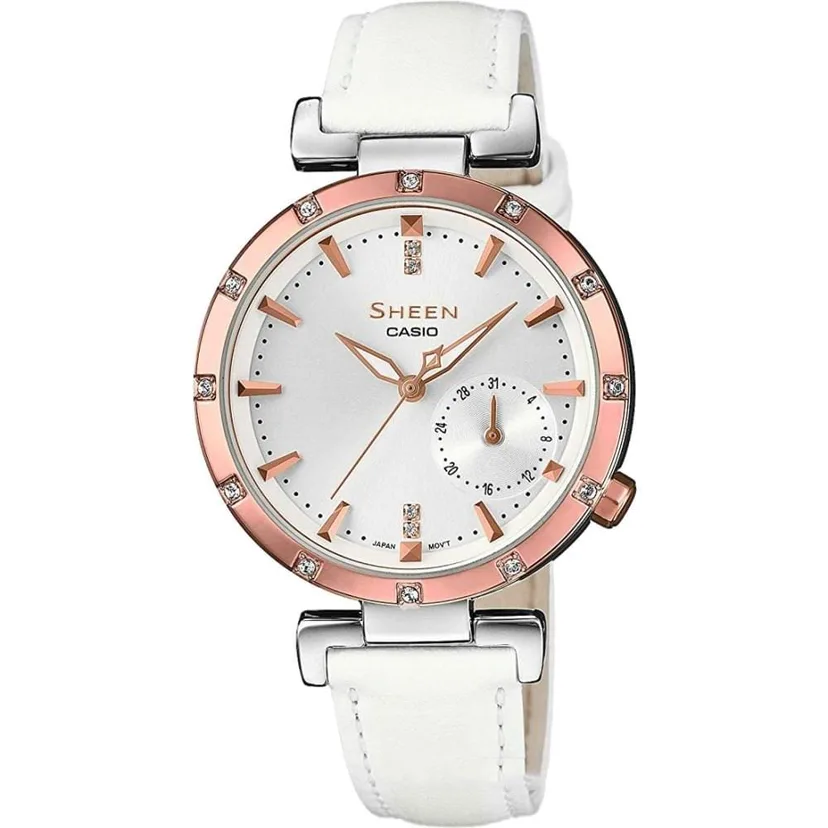 casio watch she-4051pgl-7a