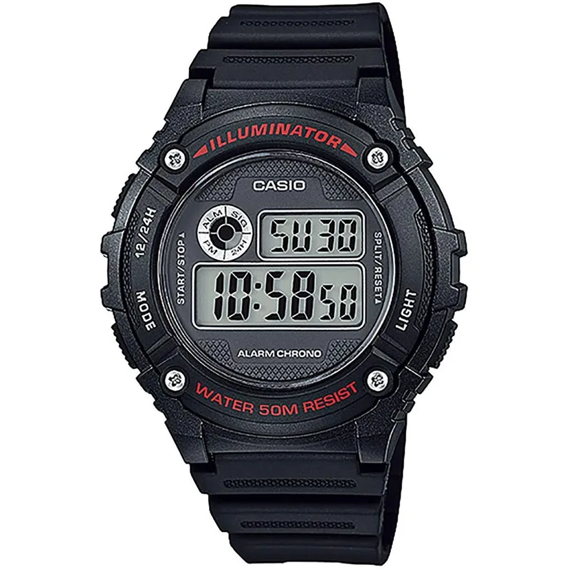 casio watch w-216h-1avdf