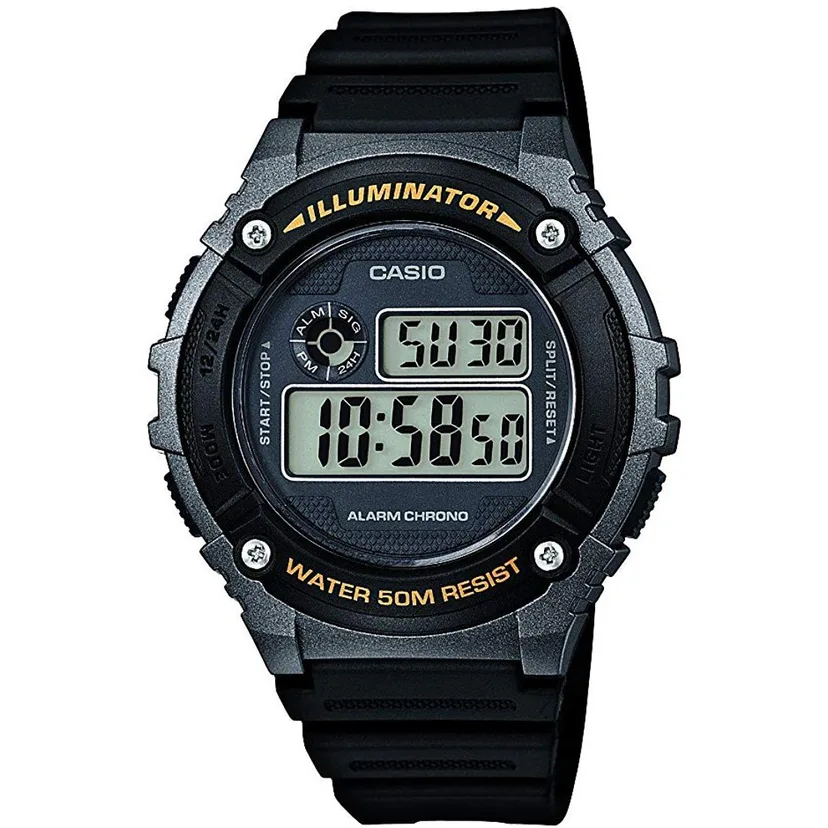 casio watch w-216h-1bvdf