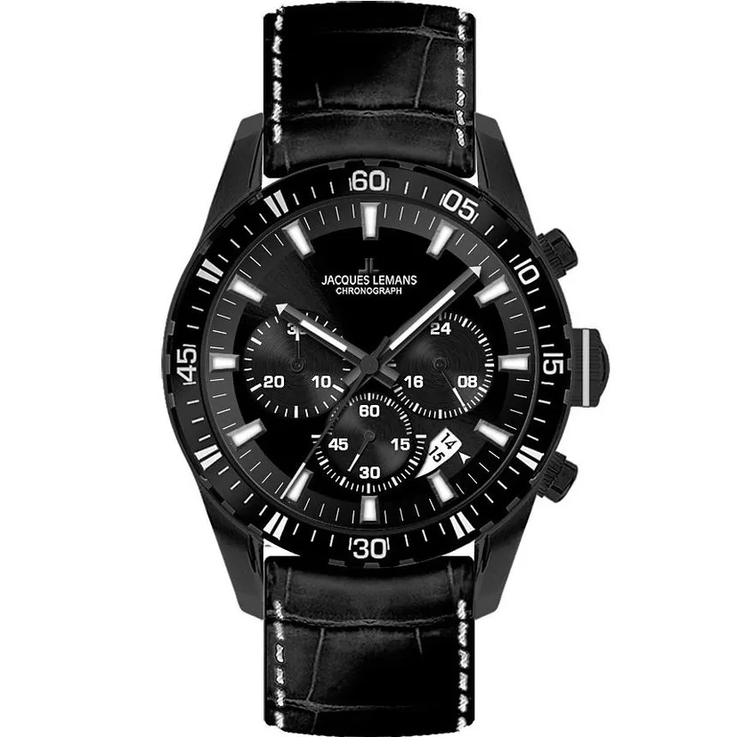 jacques lemans watch 1-1801f