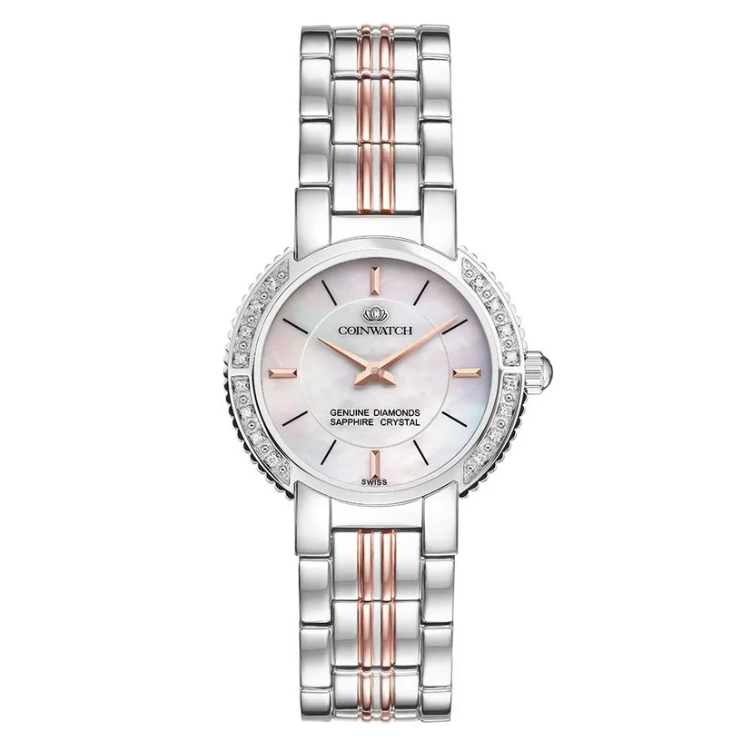 ساعت مچی زنانه کوین واچ coinwatch کد C159RWH