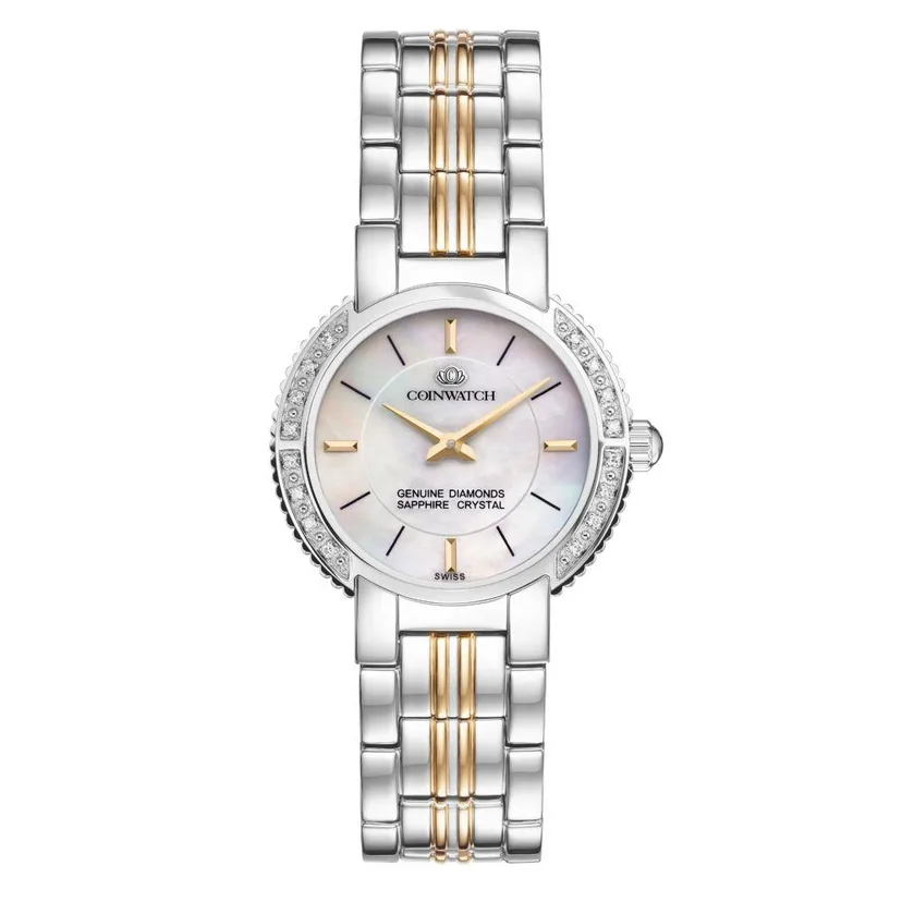 ساعت مچی زنانه کوین واچ coinwatch کد C159TWH