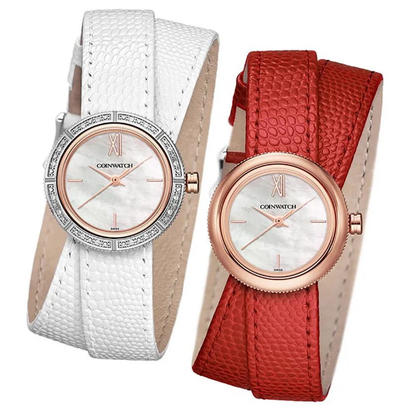 ساعت مچی زنانه کوین واچ coinwatch کد C174RRD
