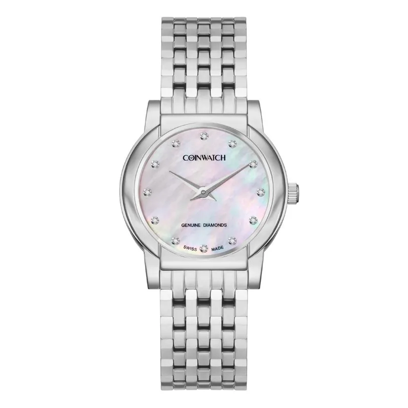 ساعت مچی زنانه کوین واچ coinwatch کد C178SWH
