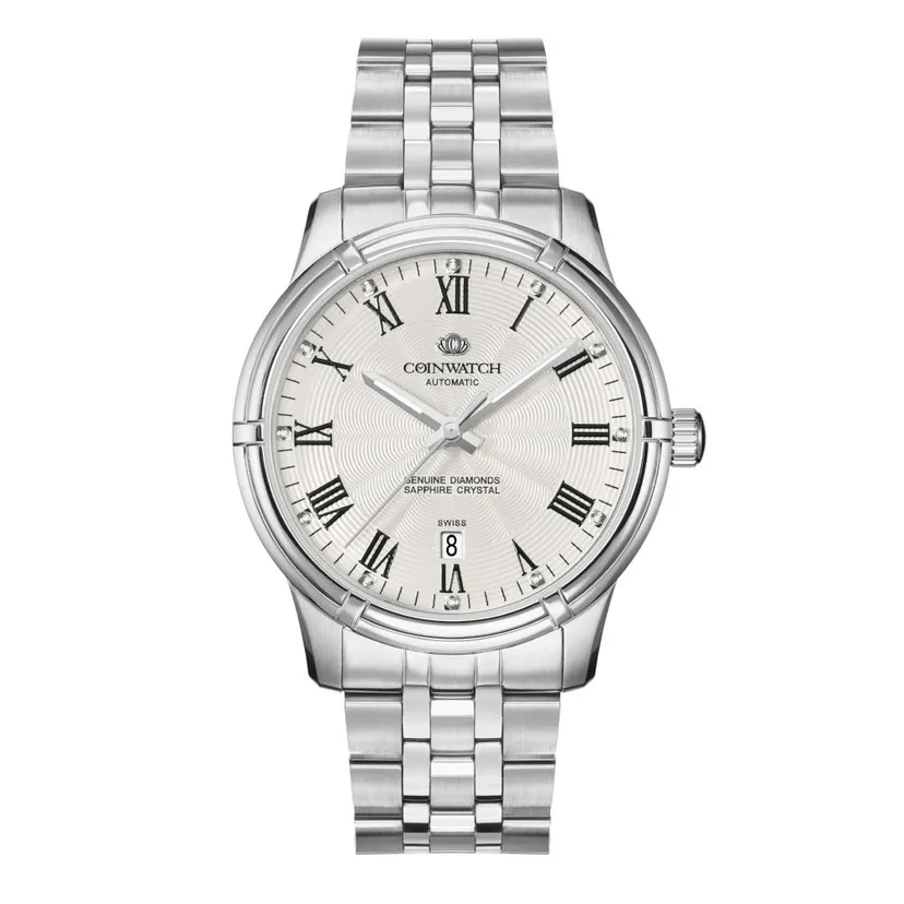 ساعت مچی مردانه کوین واچ coinwatch کد C172SWH