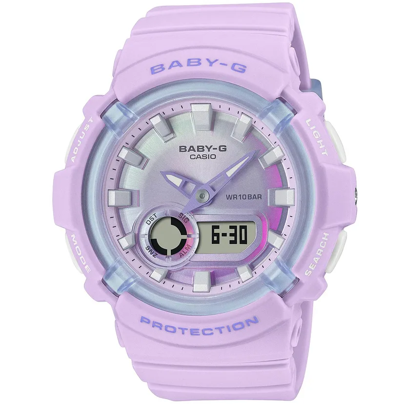 casio watch bga-280dr-4adr