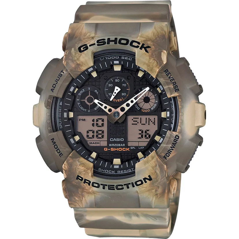 casio watch ga-100mm-5adr