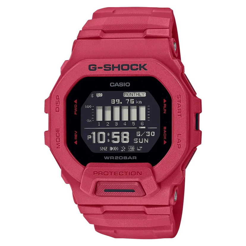 casio watch gbd-200rd-4dr
