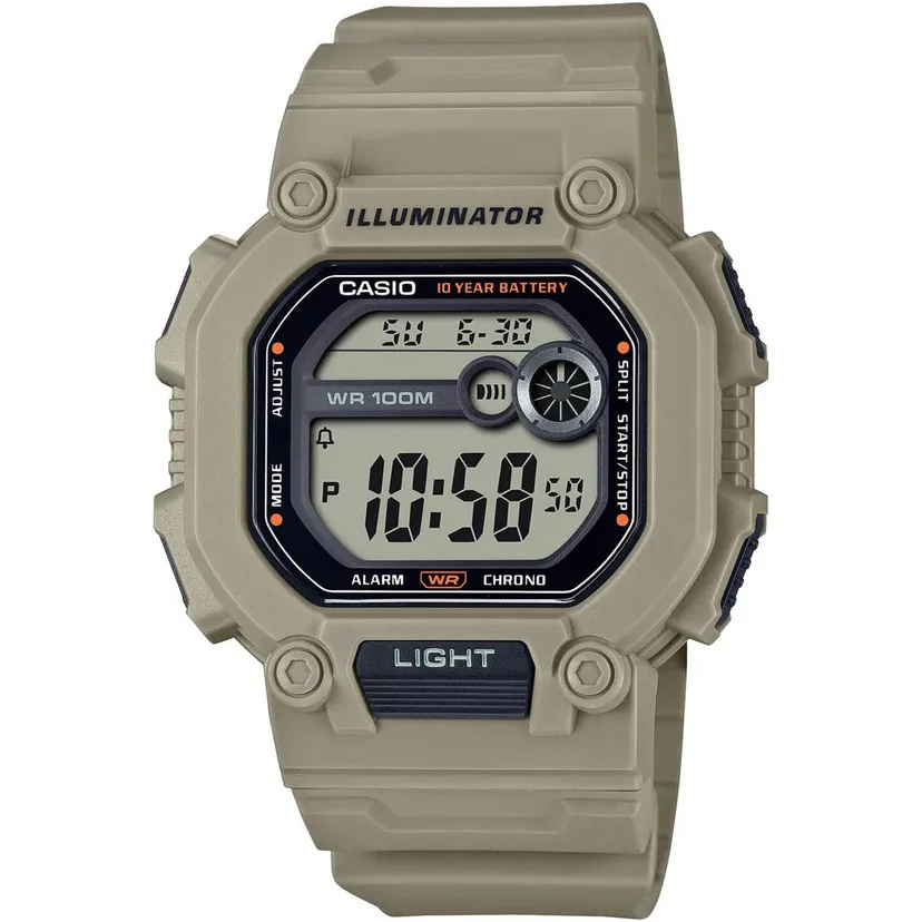 casio watch w-737hx-5avdf
