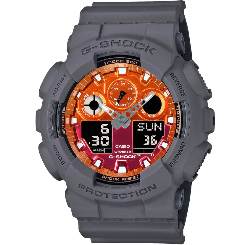 casio watch ga-100fl-8adr