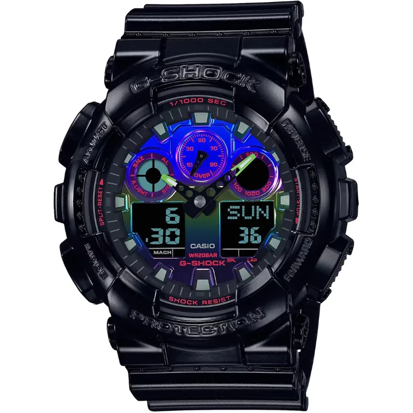 ساعت مچی کاسیو GA-100RGB-1ADR
