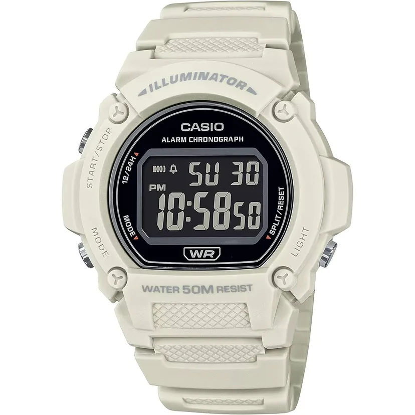 casio watch w-219hc-8bvdf
