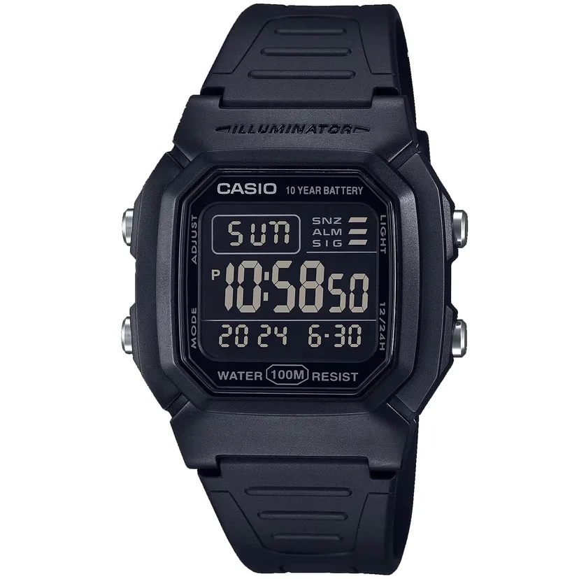 casio watch w-800h-1bvdf